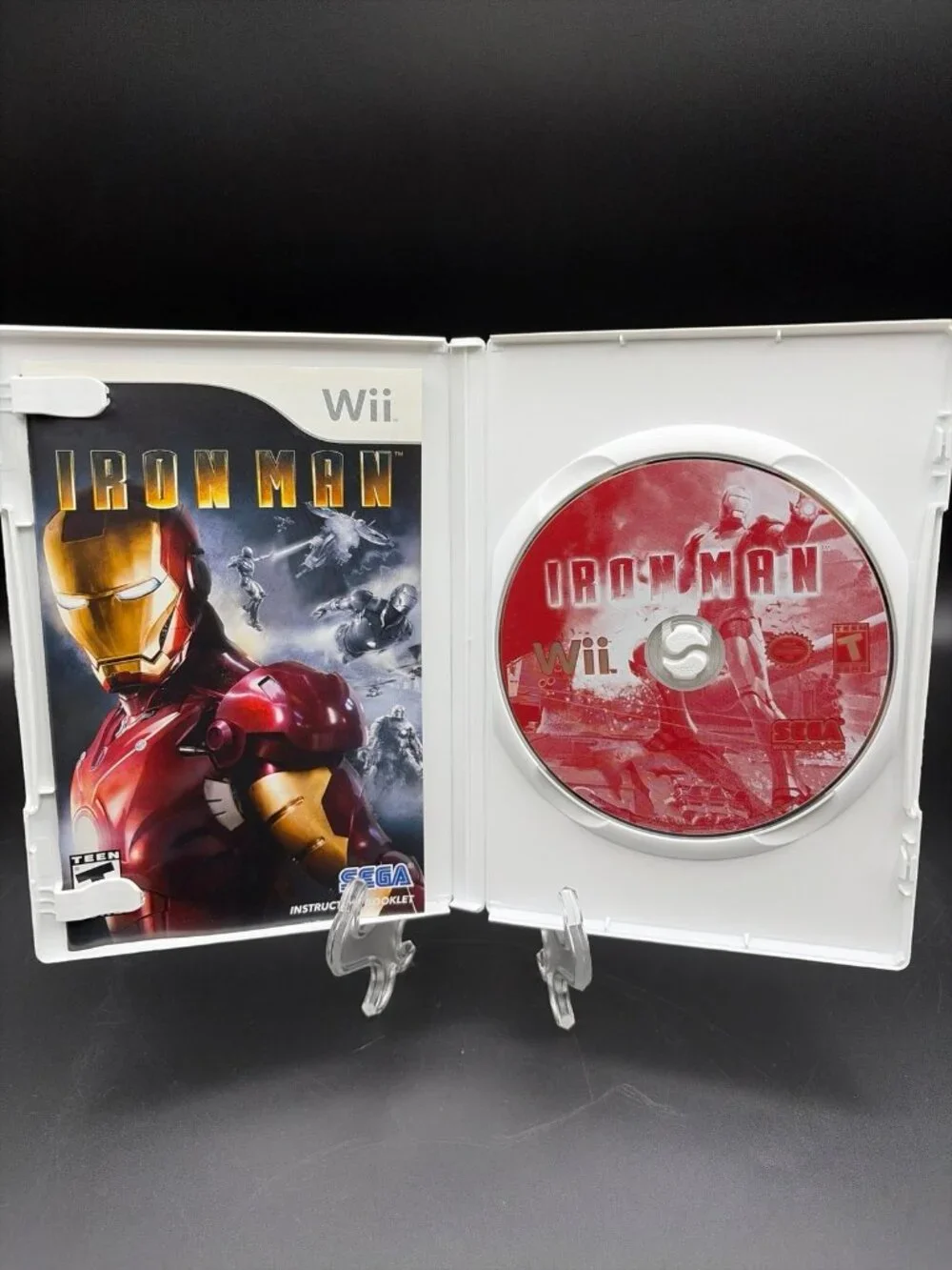 Iron Man (Nintendo Wii, 2008) Complete w/ Manual - Tested Working